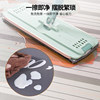 Pvc leather kitchen floor mats wipeable and stain-resistant door mats wipeable and washable waterproof, oil-proof and non-slip simple carpet