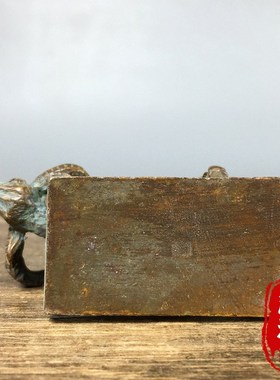 农村收的纯铜实心老子骑牛包浆老铜器老物件家居桌面装饰摆件收藏