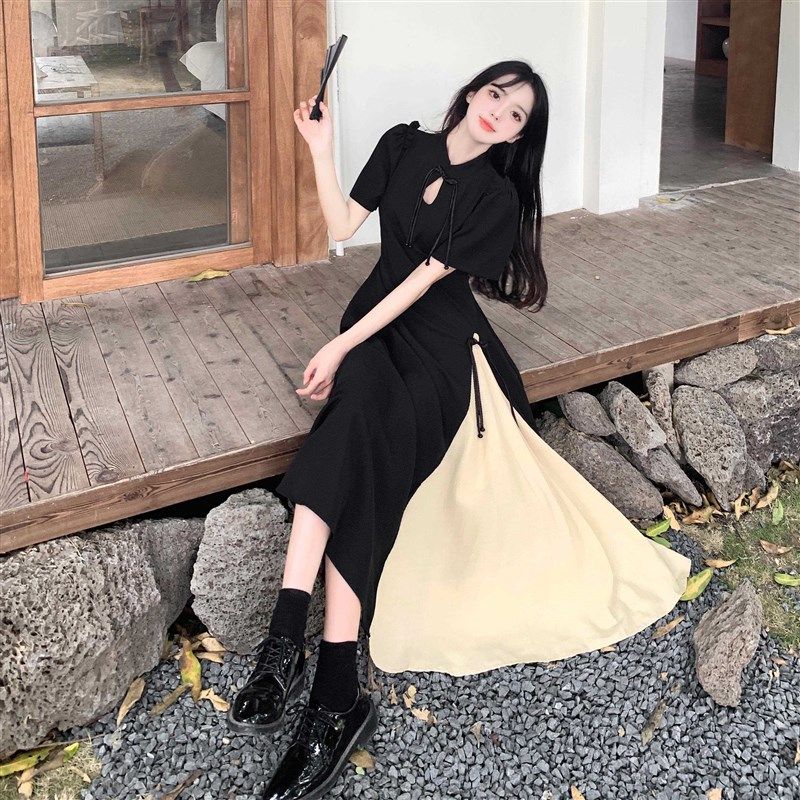 国风哺乳连衣裙夏季辣妈款时尚外出设计感收腰开叉长裙大码月子服,淘宝优惠券,粉丝福利购,淘宝优惠卷