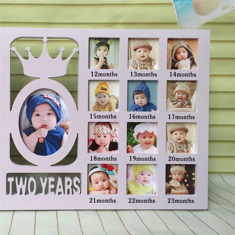 宝宝儿童成长记录2周岁相框25个月摆台挂墙周岁可爱生日礼物定制,淘宝优惠券,粉丝福利购,淘宝优惠卷