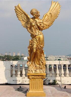 欧式人物石膏像门头摆件四季大型树脂玻璃钢艺术模型落地花园雕塑