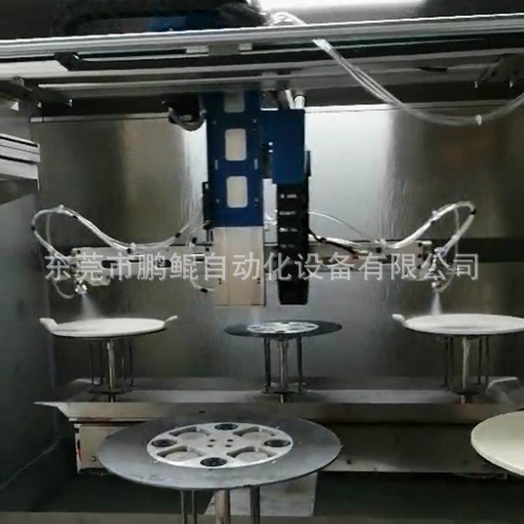 江西陶瓷烤盘自动喷漆设备 餐具自带吸盘顶升功能喷涂设备现机,淘宝优惠券,粉丝福利购,淘宝优惠卷