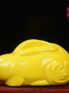 伟锋陶瓷商行十二生肖摆件牛虎兔子龙蛇猴鸡狗12生肖小摆件装饰品