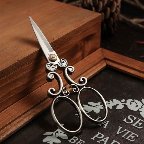 复古欧式工艺剪刀 出口欧美精美剪刀 小剪刀 礼品剪刀 文具剪刀 - 图0