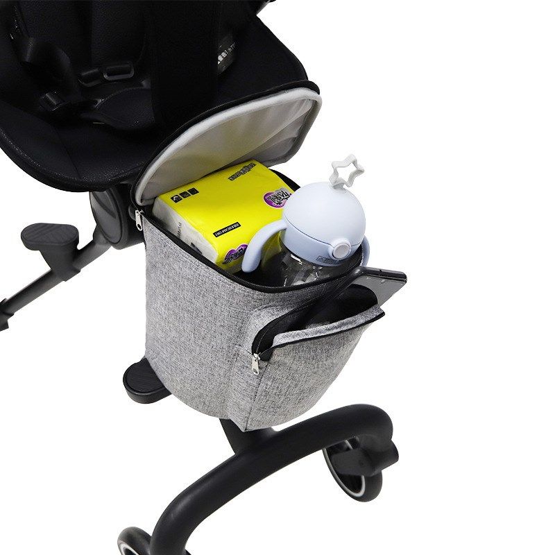 溜娃神器置物袋宝宝婴儿遛娃推车收纳挂包储物篮通用配件可双肩背,淘宝优惠券,粉丝福利购,淘宝优惠卷