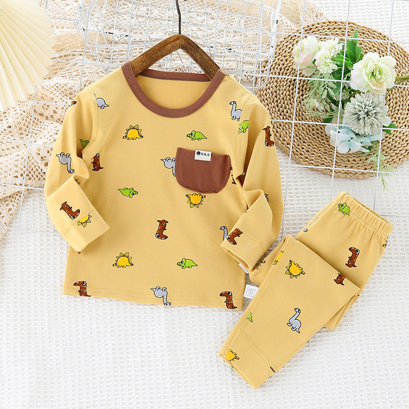 儿童秋衣卫生裤套装纯棉无骨男女小童棉毛衫家居服全棉宝宝保暖内,淘宝优惠券,粉丝福利购,淘宝优惠卷