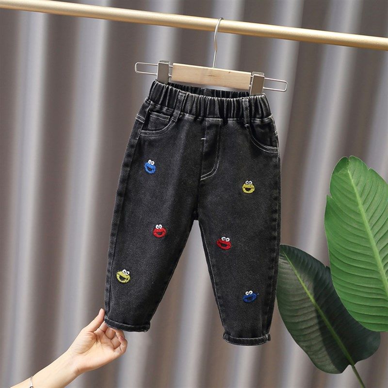 男童牛仔裤春装2023新款洋派时髦春秋男宝宝儿童夏装童装春款裤子,淘宝优惠券,粉丝福利购,淘宝优惠卷