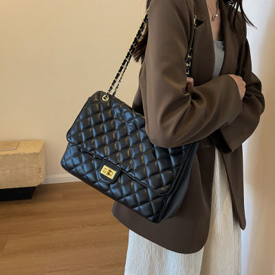 菱格链条女包2025新款