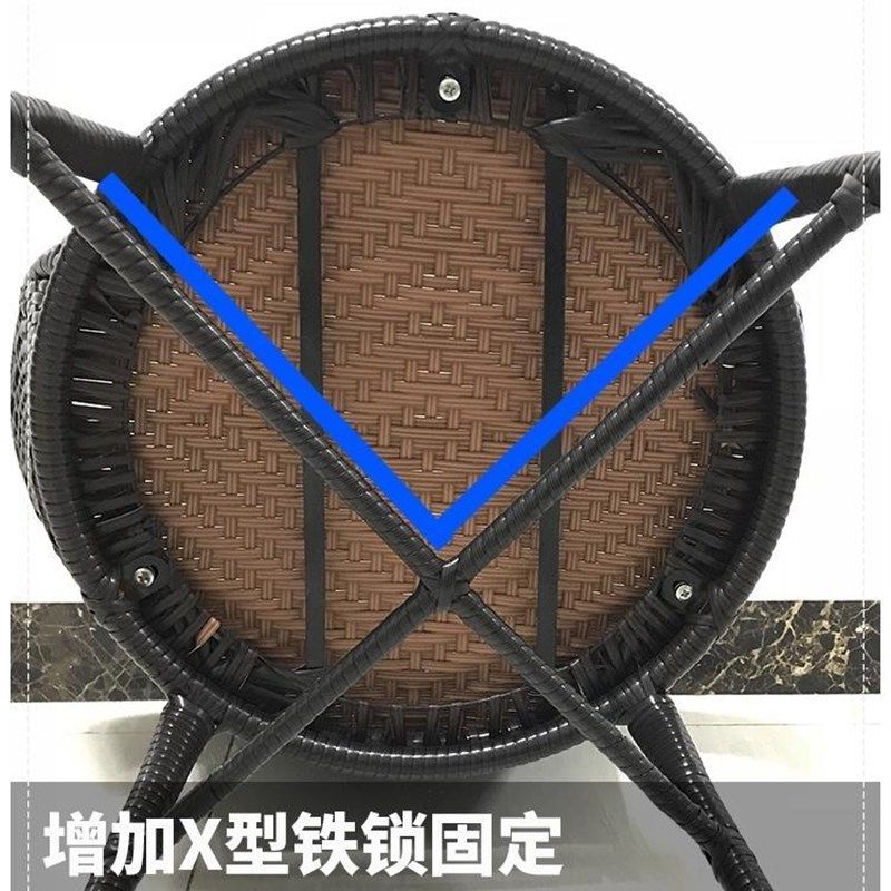 双层加大加高加粗休闲藤椅舒服透气胖人专用高靠背舒服不怕晒防水,淘宝优惠券,粉丝福利购,淘宝优惠卷