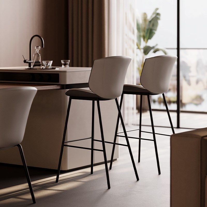 吧椅家用轻奢吧台凳铁艺高脚椅酒吧椅咖啡厅现代简约吧台椅岛台凳,淘宝优惠券,粉丝福利购,淘宝优惠卷