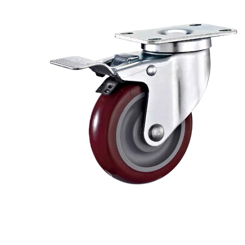 万向轮刹车轮工业脚轮C-CJFJ75-T C-CJFS75-T C-CJFK75/100/125-T - 图3