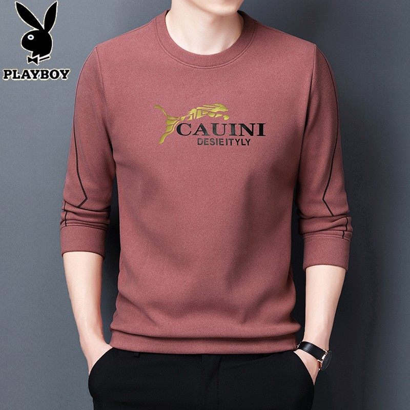 2021秋季新款圆领卫衣男士长袖t恤纯棉休闲套头打底小衫秋装上衣,淘宝优惠券,粉丝福利购,淘宝优惠卷