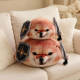 My Sword and Shield Dog Doll Pillow Plush Toy Doll Sleeping Hold Doll Abstract Funny Birthday Gift for Girls