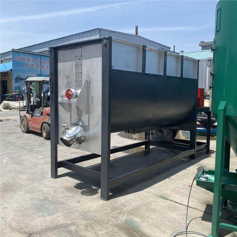 卧式饲料搅拌机粉碎一体机 颗粒菌种不锈钢混合机干粉食品拌料机,淘宝优惠券,粉丝福利购,淘宝优惠卷