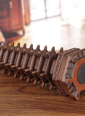 实木雕文昌塔摆件文化礼品九层十三层办公室家居客厅书房书桌装饰