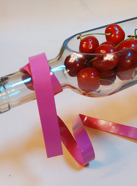 意境菜创意餐厅酒店盘子特色个性玻璃魔幻悬浮酒瓶凉菜婚宴餐具