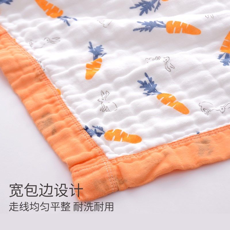 纯棉毛巾被A类纱布毯六层卡通简约透气盖毯新生婴儿童被宝宝裹被,淘宝优惠券,粉丝福利购,淘宝优惠卷