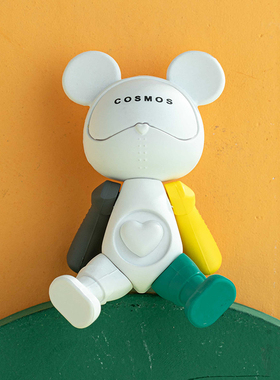 星际熊小摆件创意卡通公仔手办办公室桌面儿童房软装饰品生日礼物