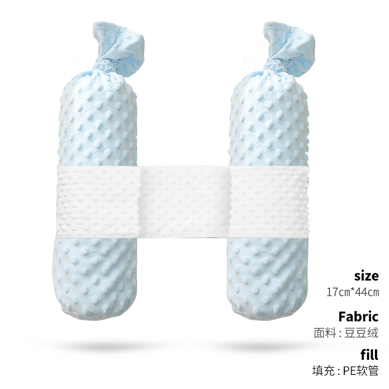 婴儿安抚睡觉神器新生哄宝宝防惊跳安抚枕头安全感豆豆绒抱枕儿童 - 图1