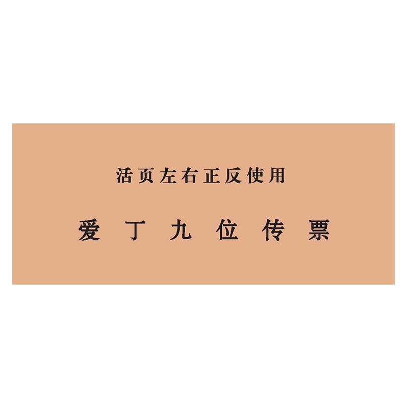 爱丁九位传e票活页技能大赛爱丁传票本 9位翻打传票会计传票算题 - 图3