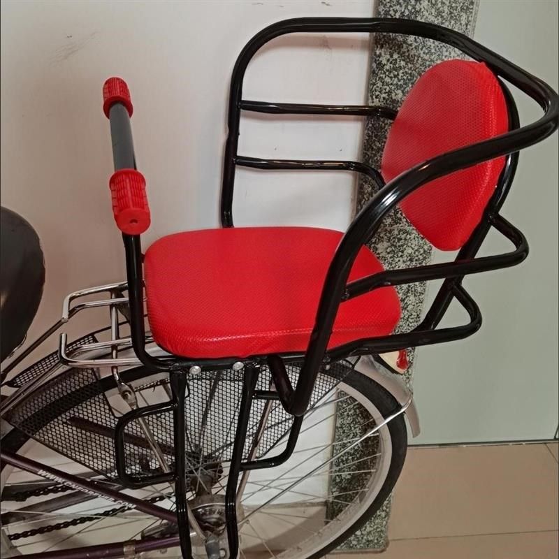 自行车儿童座椅后置山地车后座架加大童小孩宝宝电动车安全,淘宝优惠券,粉丝福利购,淘宝优惠卷