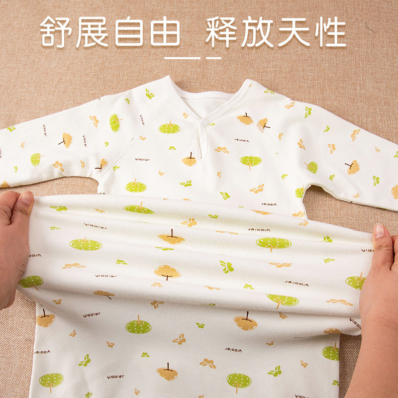 棉寓言婴儿纯棉睡袍防踢被睡袋男女宝宝睡裙春夏季长袖儿童家居袍,淘宝优惠券,粉丝福利购,淘宝优惠卷
