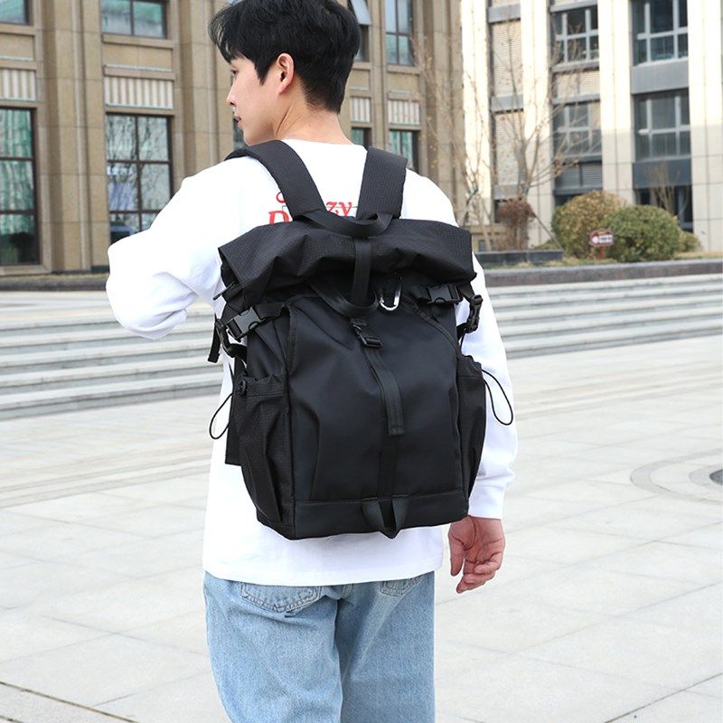 运动户外登山骑行大容量背包双肩包男士机能旅行男大学生电脑书包,淘宝优惠券,粉丝福利购,淘宝优惠卷