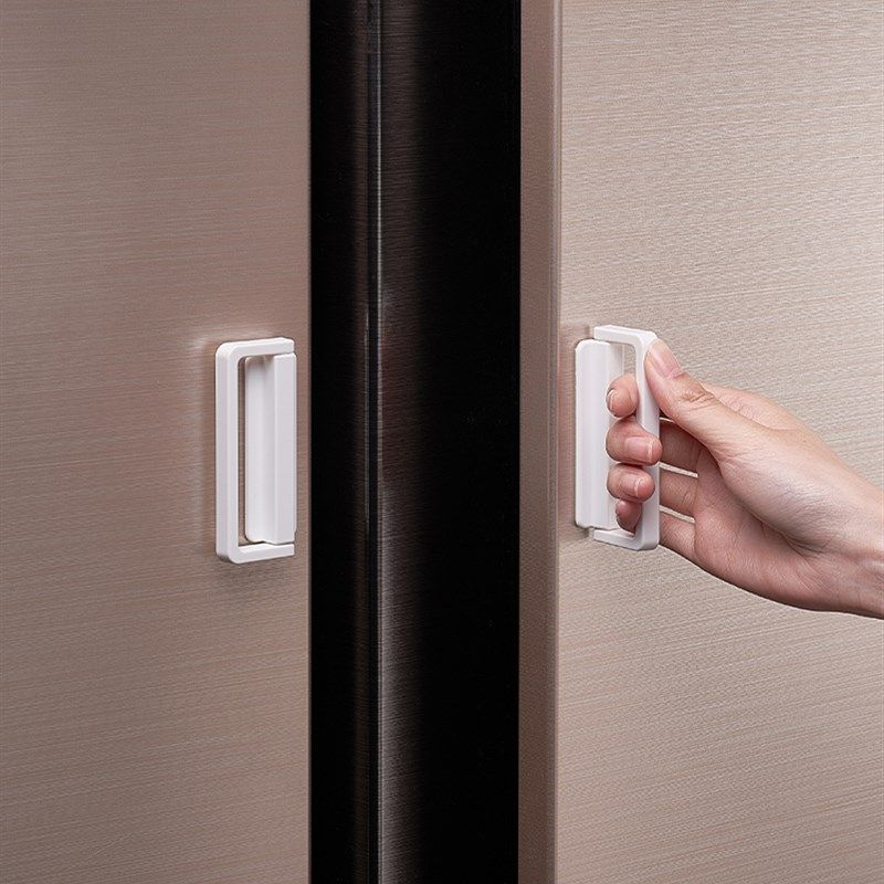 免打孔拉手柜门隐形玻璃门抽屉柜子衣柜橱柜移门自粘门把手推拉门,淘宝优惠券,粉丝福利购,淘宝优惠卷