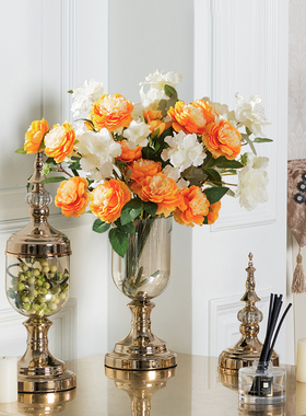美式花瓶创意轻奢家居装饰品电视柜摆件酒柜欧式客厅乔迁新居礼品