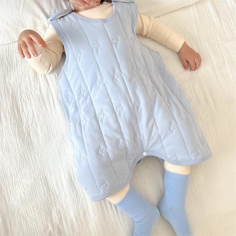 宝宝薄夹棉背心睡袍儿童防踢被睡袋秋冬婴儿保暖羊毛蚕丝连体睡衣,淘宝优惠券,粉丝福利购,淘宝优惠卷