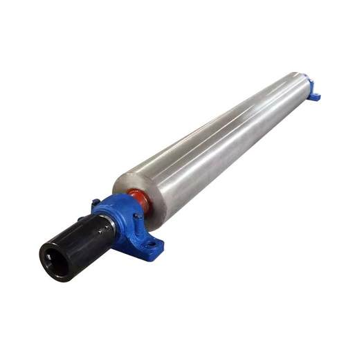 A字架皮革机械辊布料整理不锈钢导布辊印染纺织机械配件钢辊活套 - 图1