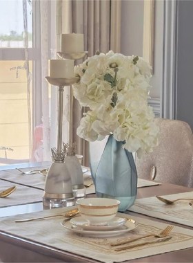 下单礼_家石质烛台艺术装饰玄关乔迁礼品现代