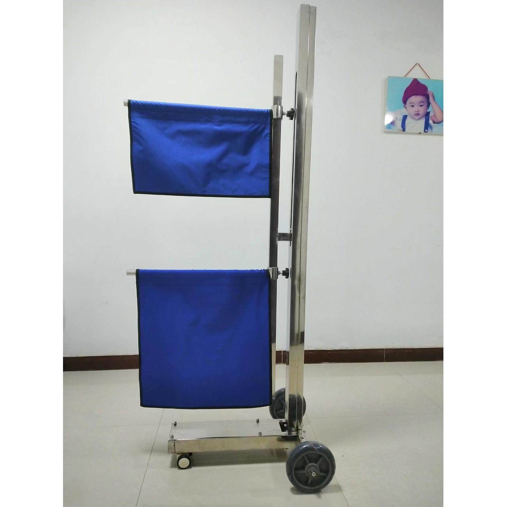 升降式移动防护防辐射铅屏风放射科X射线胸片射线防护帘厂家直销 - 图0