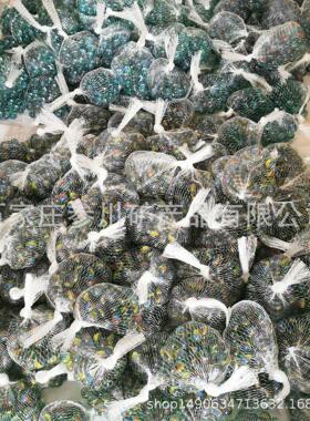 现怀货三玻璃球弹珠16MM玻花璃圆玻璃珠 旧溜溜珠猫眼球1002弹珠