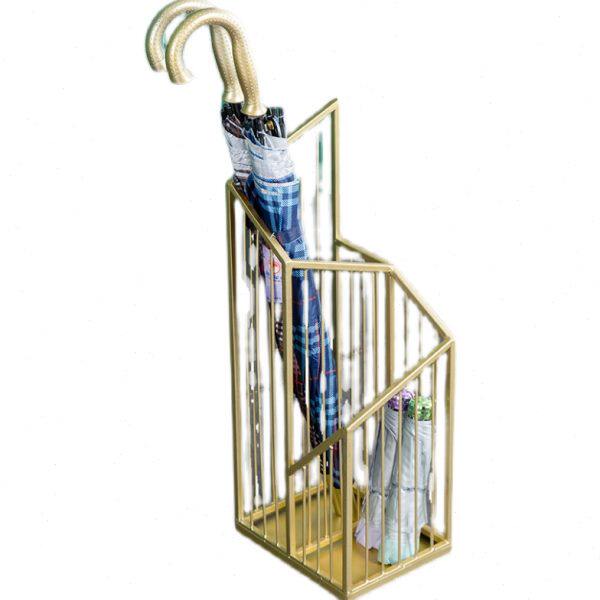 Simple Lai Jiawang floor-standing umbrella rack household storage rack iron lobby umbrella rack hotel creative logo umbrella rack