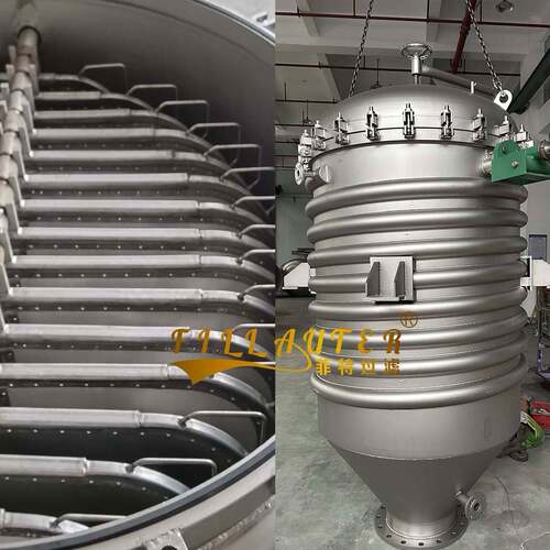 不锈钢插板式过滤器密闭排渣震动快过滤面积大压滤机 - 图2