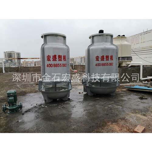 10/20/30/40/50/60T吨工业冷却塔玻璃钢材质圆形散热水塔厂家供应 - 图0