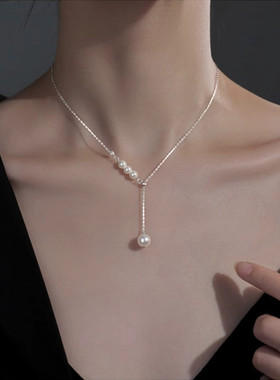 一款多戴珍珠项链项链