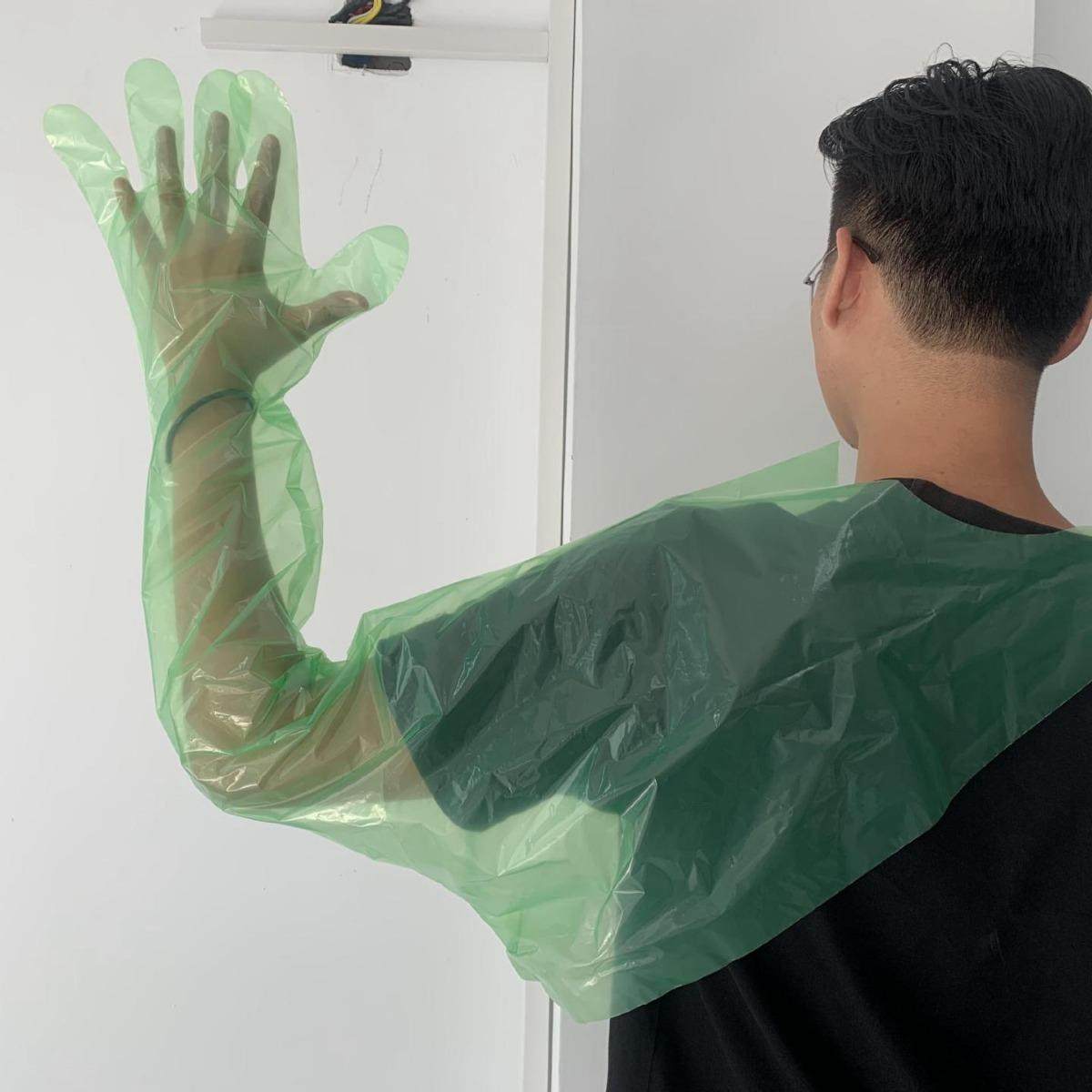 一次性兽用人工授精输精助产挂脖塑料长臂斜口手套机,淘宝优惠券,粉丝福利购,淘宝优惠卷