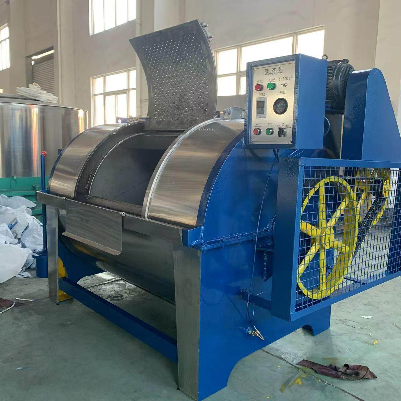 15KG工业洗衣机 商用卧式布草滤布不锈钢水洗机 酒店洗涤设备,淘宝优惠券,粉丝福利购,淘宝优惠卷