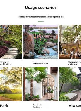 羽毛彷真小鸟摆件室内户外园林彷真动物鸟家居装饰假鸟摆件彷真鸟