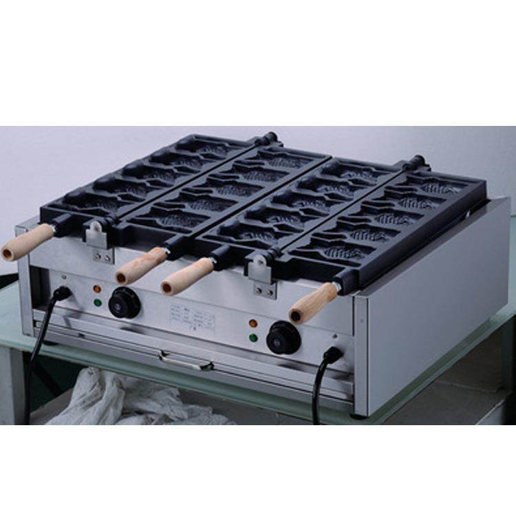 杰亿电热鲷鱼烧鱼饼机10条大开口冰激凌鱼仔机商用烤饼机FY-1102B,淘宝优惠券,粉丝福利购,淘宝优惠卷