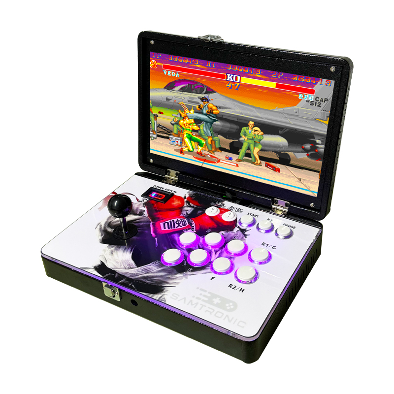 2025新款潘多拉翻盖14寸摇杆家用游戏机可折叠街机月光宝盒格斗机 - 图3