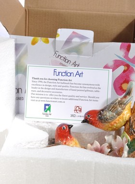 简欧比翼飞山雀鸟礼品家饰品动物结婚饰品