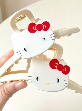 儿童可爱猫咪抓夹甜美不伤发发夹