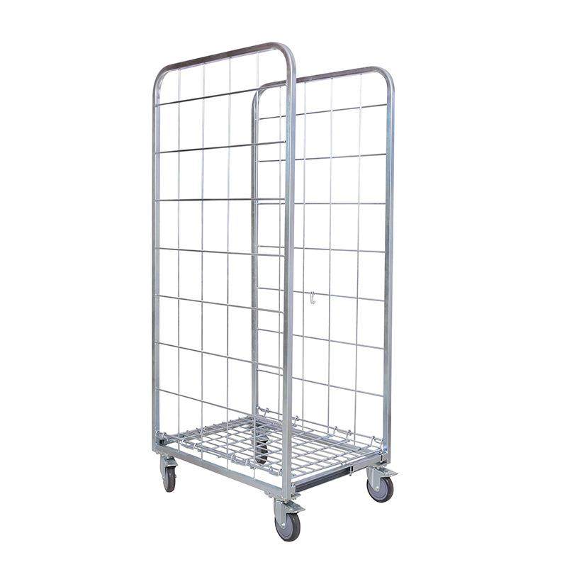 双门简易可折叠款物流台车超市搬运捡货折叠整理车物流周转车,淘宝优惠券,粉丝福利购,淘宝优惠卷