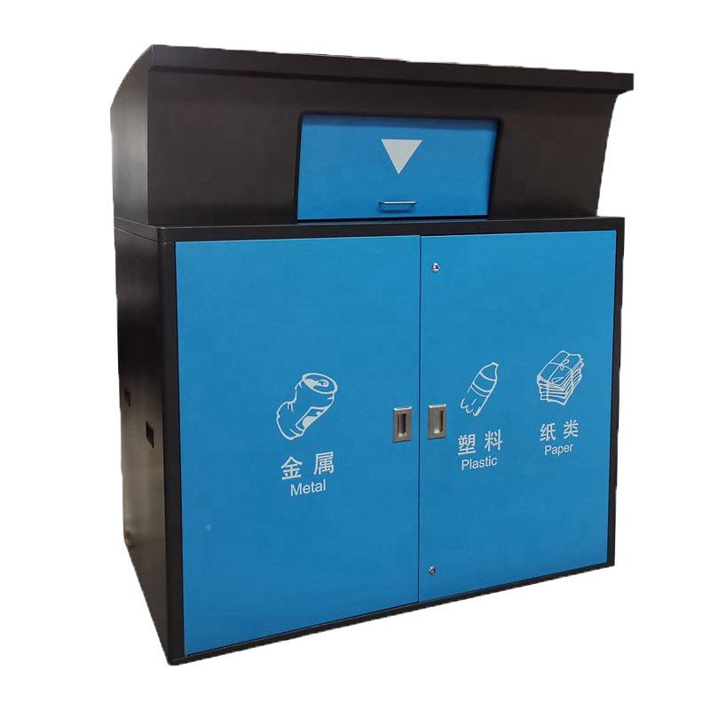 The manufacturer produces stainless steel garbage collection sheet ZRY metal processing custom-made equipment steel equipment chassis box sheet metal shell processing custom-made