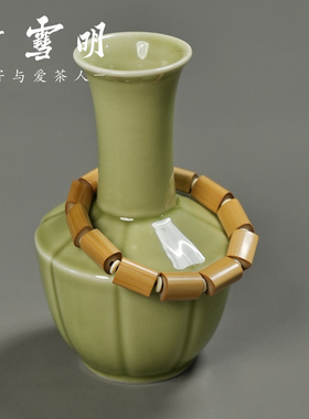 天然三角形玉竹老料手串