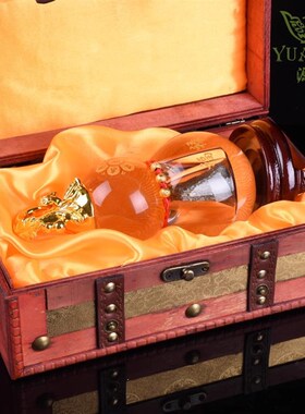 水晶葫芦藏天然金石福禄乔迁新居客厅家居葫芦酒柜装饰