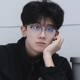Korean popular style Fan Pingguang half-frame myopia glasses men can match the degree of anti-blue light fatigue glasses frame